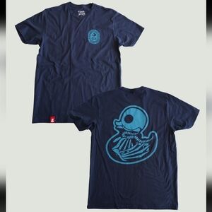 Dark Blue Graphic Tee